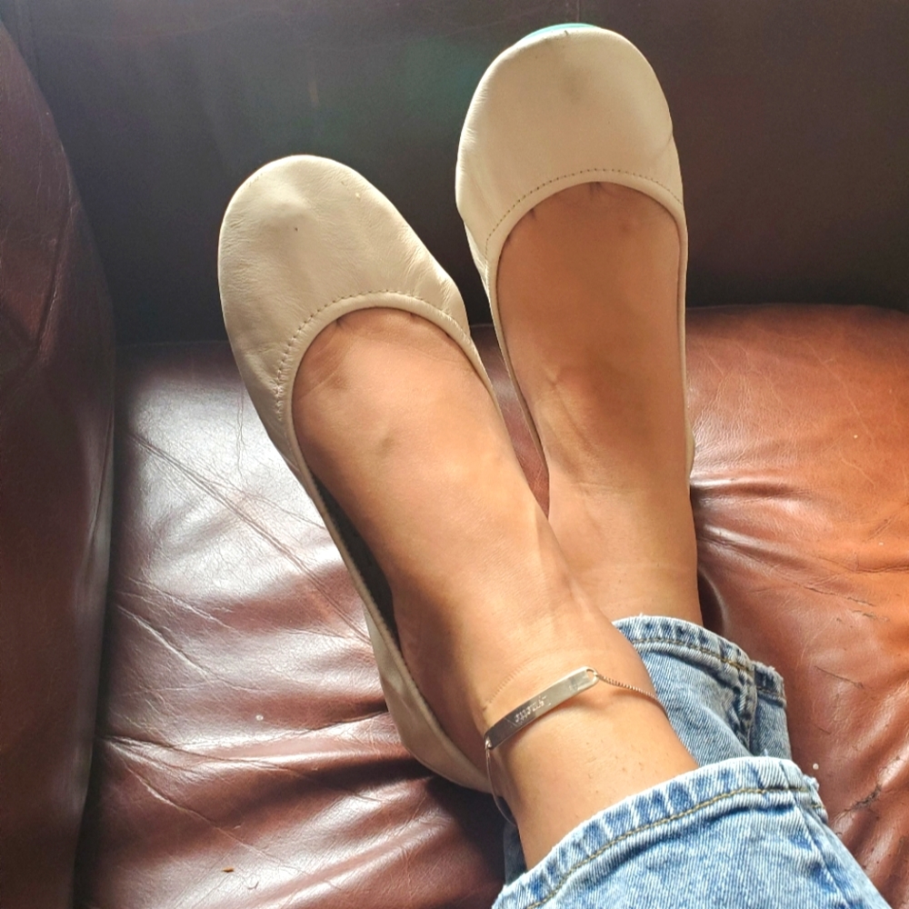 White Cream Tieks